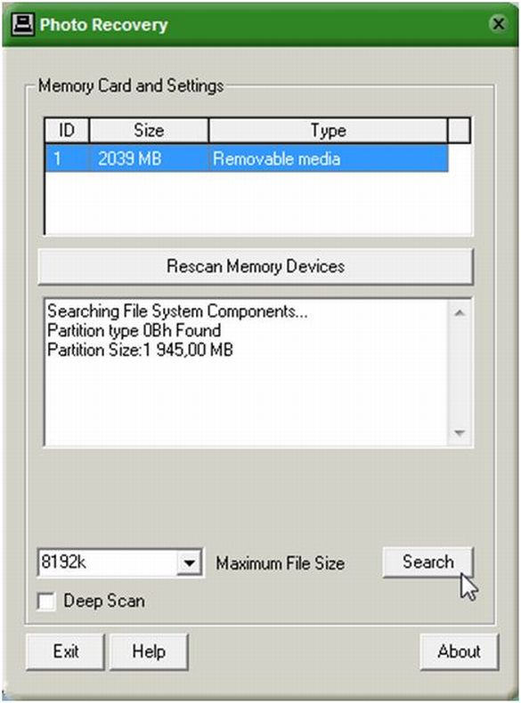 MjM Free Photo Recovery