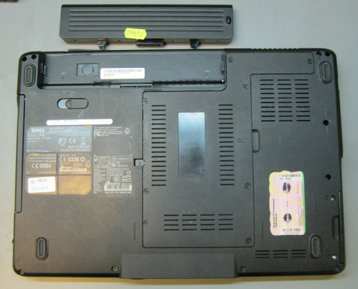 задняя крышка и аккумулятор DELL 500