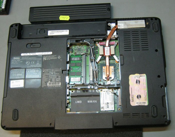 система охлаждения ноутбука DELL 500