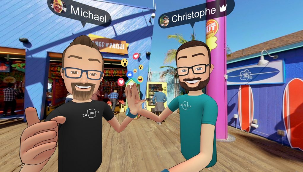facebook spaces, facebook, виртуальная реальность