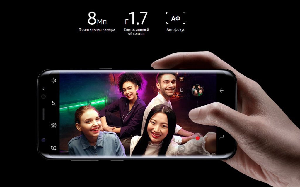 Камера Samsung Galaxy S8